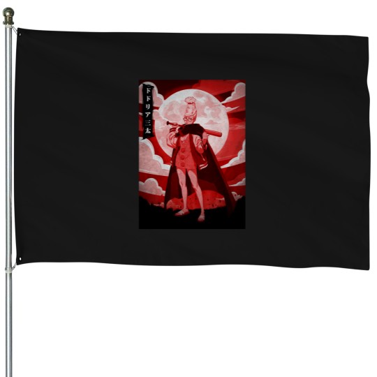 Discover Seiko Ayase Red Dansdadan Ii House Flags