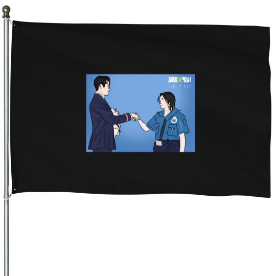 Discover Flex X Cop Korean Drama (1) House Flags