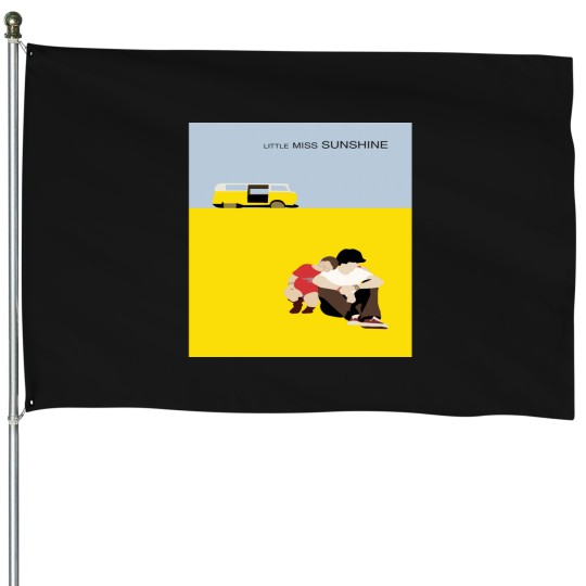 Discover Little Miss Sunshine House Flags