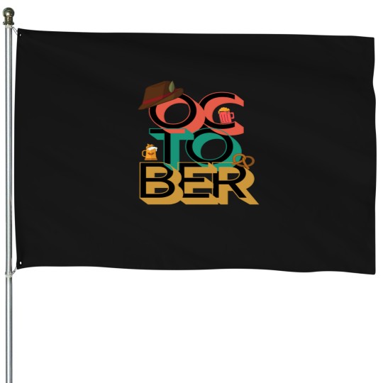 Discover oktoberfest essentiel House Flags
