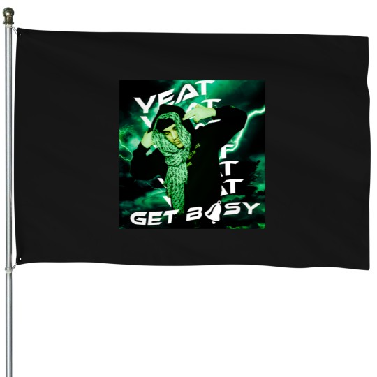 Discover Yeat Get Busy House Flags