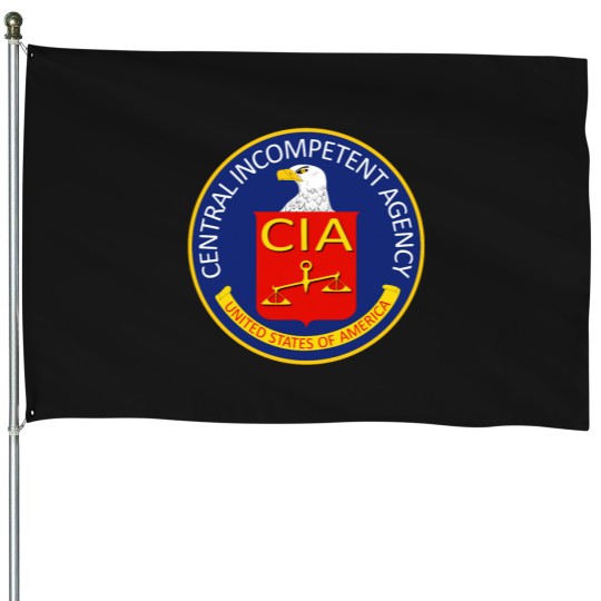 Discover Central Incompetent Agency CIA seal House Flags
