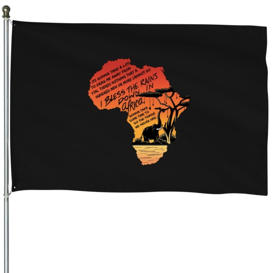 Discover Africa House Flags