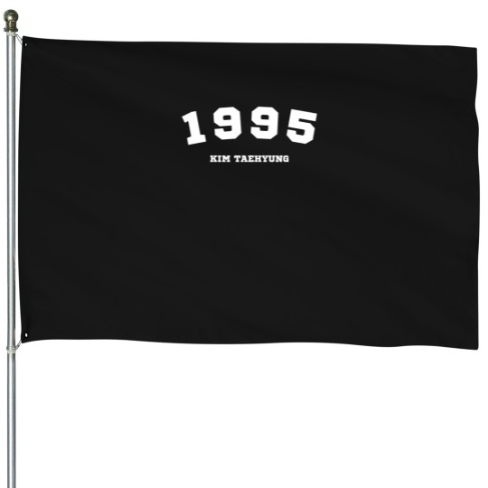 Discover 1995 Kim Taehyung - white version House Flags