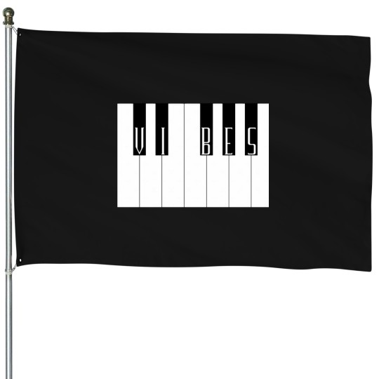 Discover PIANO VIBES House Flags