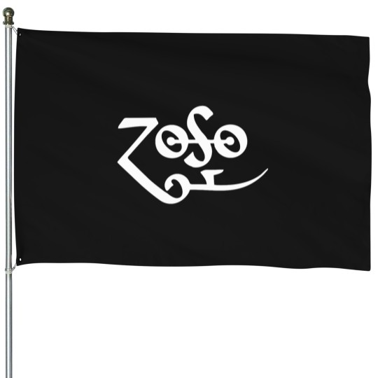 Discover Retro Rock Musical Zoso House Flags