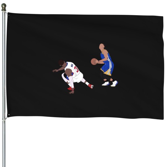 Discover Steph Currys Crossover On Chris Paul (1) House Flags