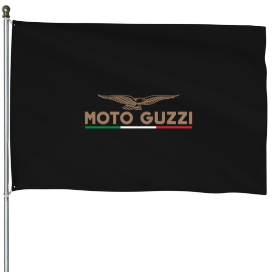 Discover Moto Guzzi Eagle Logo Adhesive Emblem Moto Guzzi (2) T-Shirt House Flags