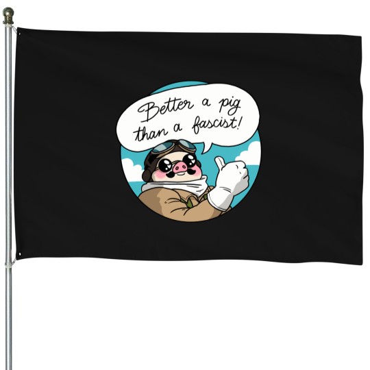Discover Better A Pig Than A Fascist T-Shirt House Flags