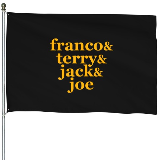 Discover Pittsburghs Football Greats House Flags
