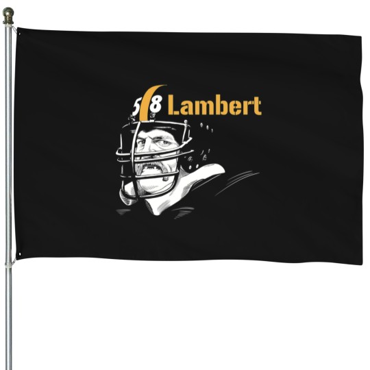 Discover Pittsburghs Steeler T-Shirtjack Lambert House Flags