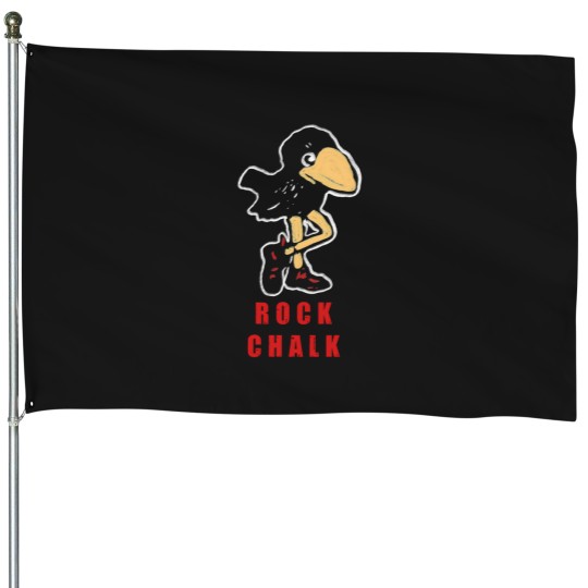 Discover vintage jayhawk ku House Flags