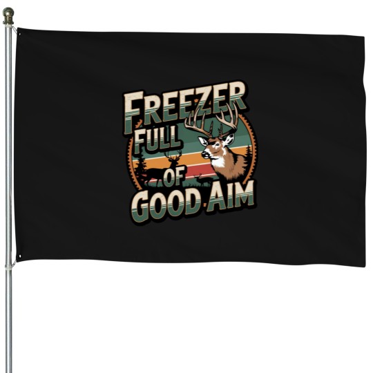 Discover Freezer Full of Goods Aim -1 House Flags