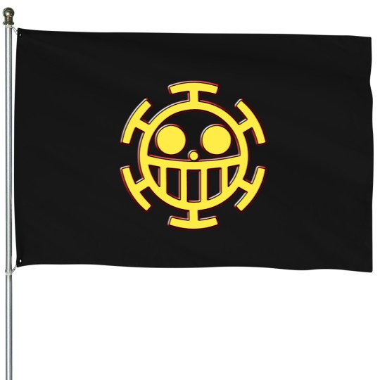 Discover Pirates Heart Piece House Flags