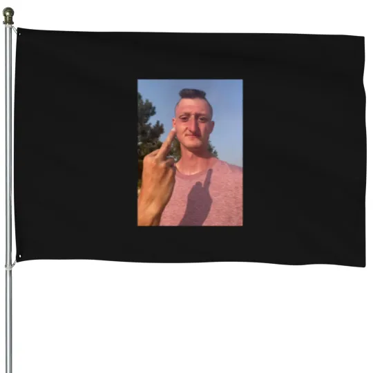 Discover Daniel Larson Angry House Flags