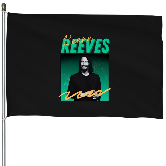 Discover Keanu Reevesoriginal House Flags