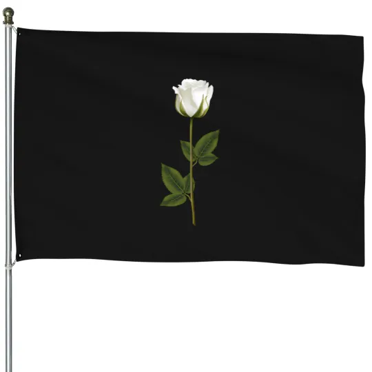 Discover White Rose House Flags