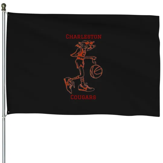 Discover retro college of charleston logo House Flags