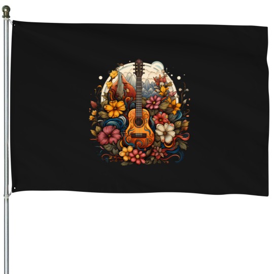 Discover Explore the Hippie Spirit: A Journey Through World of Peace and Freedom 4 House Flags