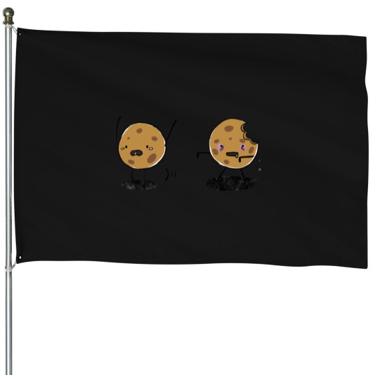 Discover Kawaii Zombie Cookie Halloween House Flags