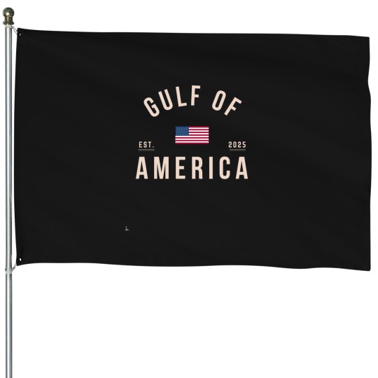 Discover Gulf of America House Flags,  Unisex Patriotic House Flags, United States of America House Flags