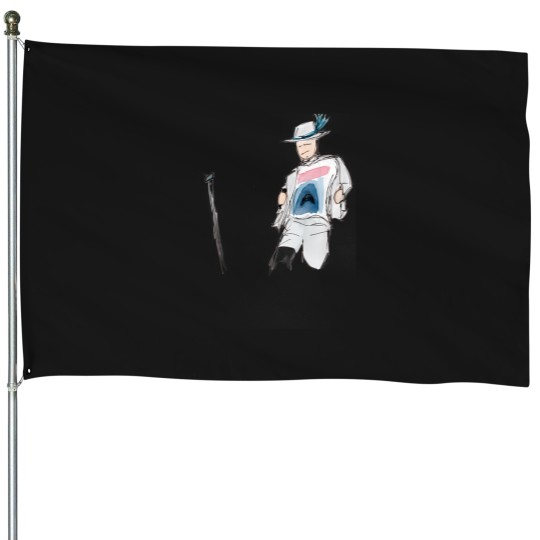 Discover Watercolour Gord House Flags