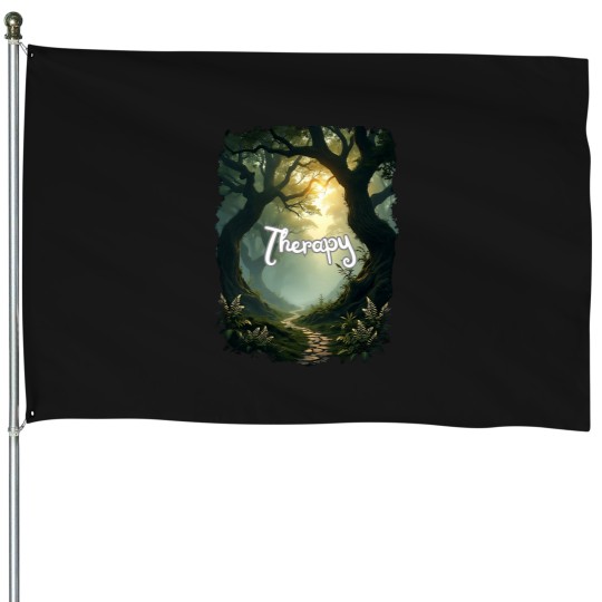 Discover Forest Therapy House Flags