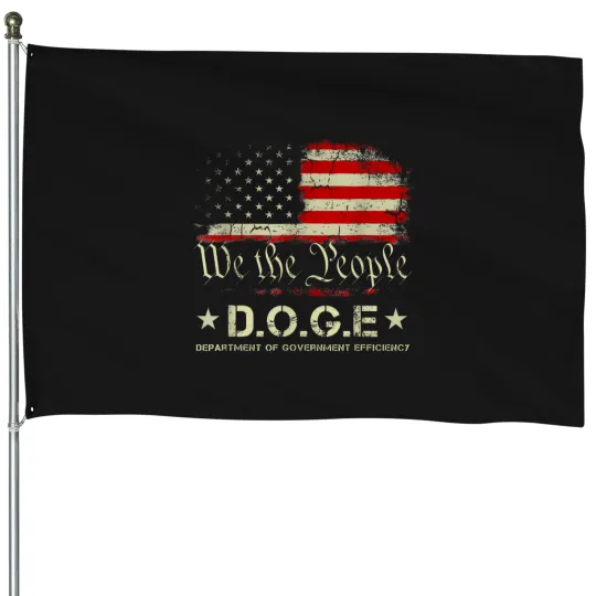 Discover doge doge departt of governt efficiency House Flags