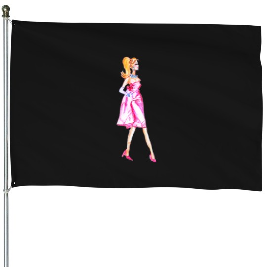 Discover Vintage Barbie Summer 195 House Flags