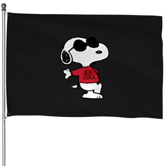 Discover snoopy joe cool House Flags