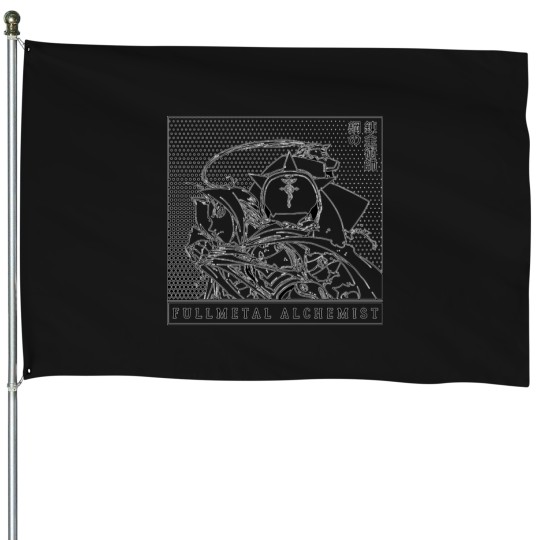 Discover Elric Brothers - Fullmetal Alchemist   T-Shirt House Flags