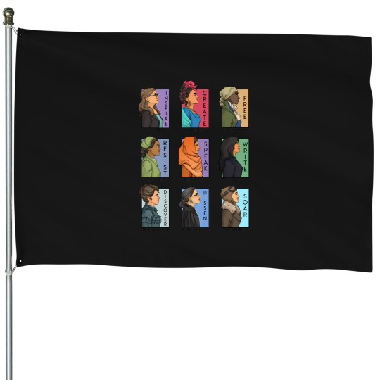 Discover She-Series-Real-Women---Version-1 T-Shirt House Flags