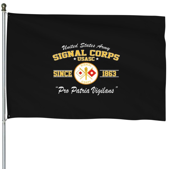 Discover armyss Signal Corps House Flags