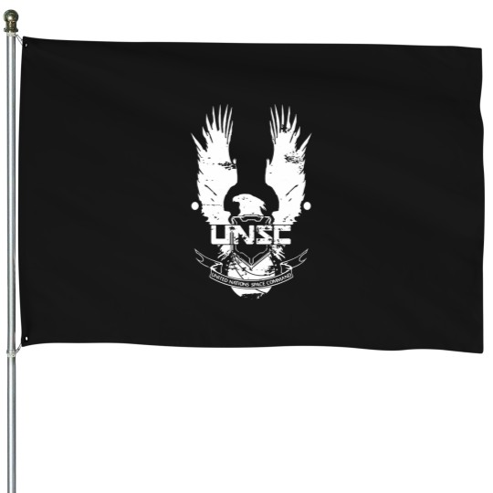 Discover Halo-Unsc-Worn-Logo-High-Quality-Essential T-Shirt House Flags