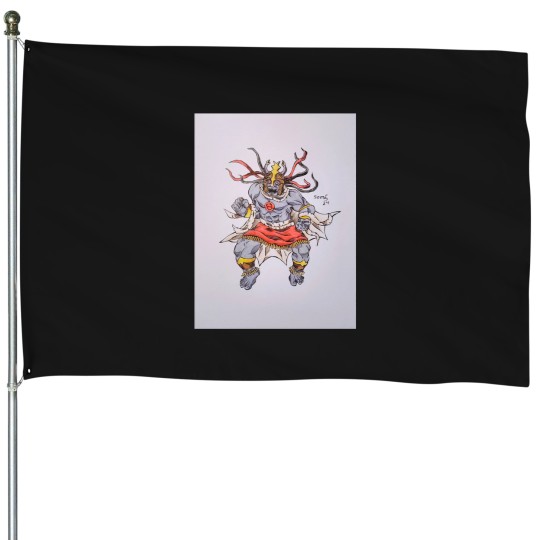 Discover Mun-Ra the Immortal Lord of Shadows House Flags