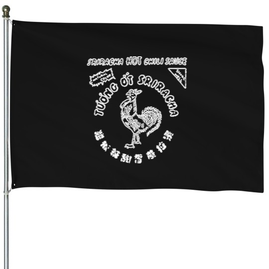 Discover Sriracha - Logo   T-Shirt House Flags