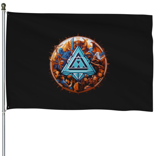 Discover dnd ready for battle game night House Flags