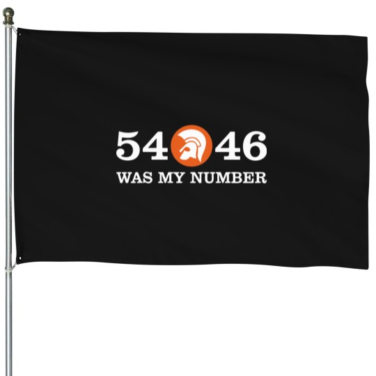 Discover  - 54 -46 Was My Number     T-Shirt House Flags