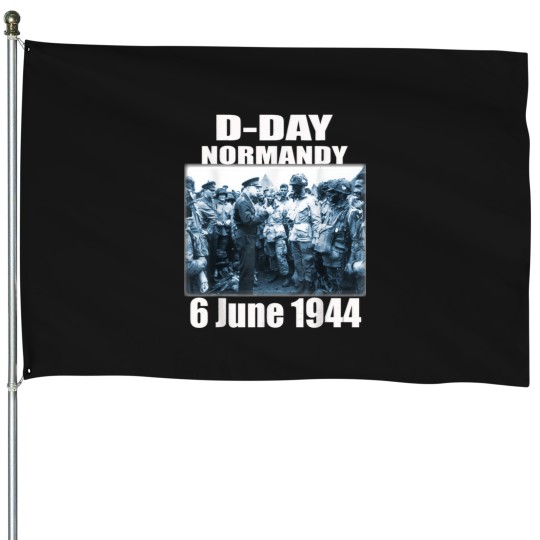 Discover Design D-Day Normandy Landings Invasion Memorial House Flags