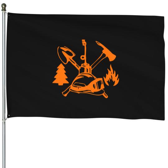 Discover WILDLAND FIREFIGHTER -35 House Flags