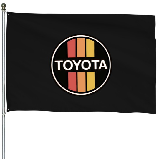 Discover Vintage 70s TOYOTA Japan House Flags