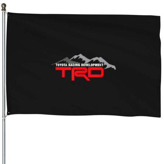 Discover Trd racing development logo House Flags