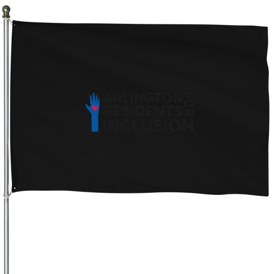 Discover Arlington Residents For Inclusion - Logo Tee T-Shirt House Flags