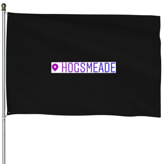 Discover Magical Place House Flags