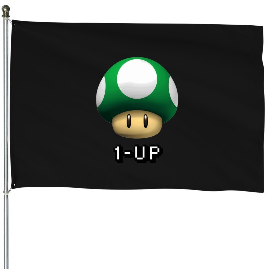 Discover 1 Up Shroom T-Shirt House Flags