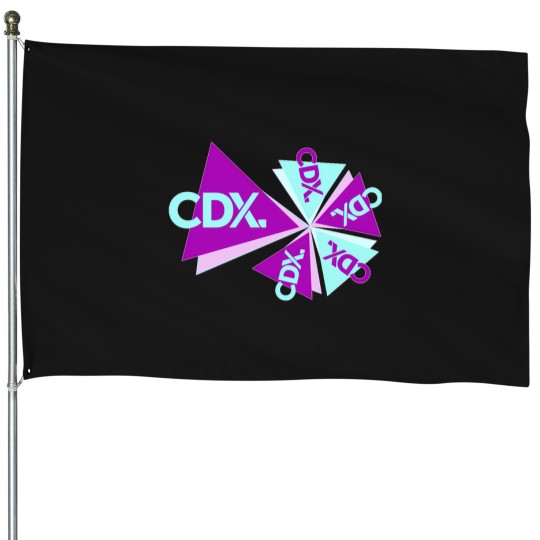 Discover Cdx-Logo-Wedge T-Shirt House Flags