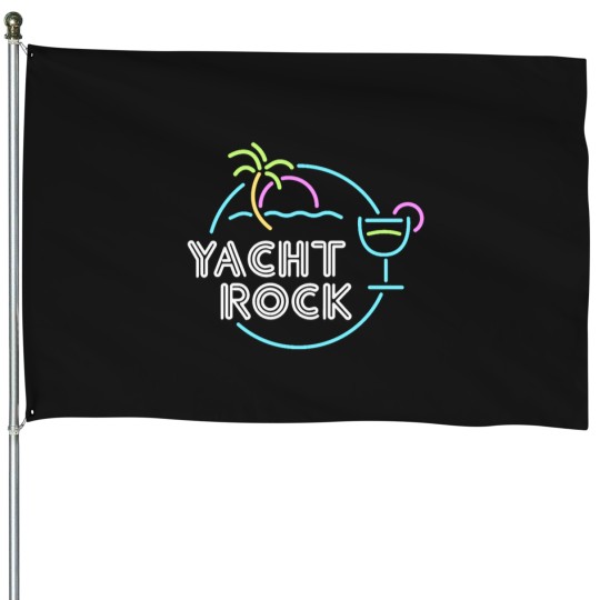 Discover Yacht Rock House Flags