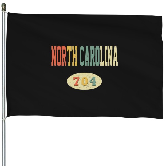 Discover Norths Carolinas 704 areas codes House Flags