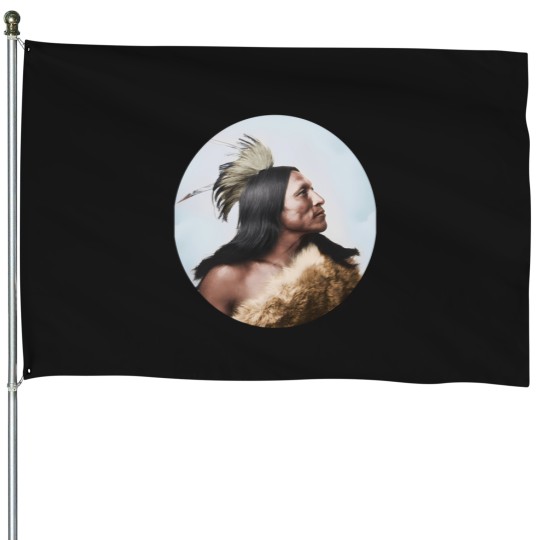 Discover Lakota Sioux Warrior 2171 House Flags