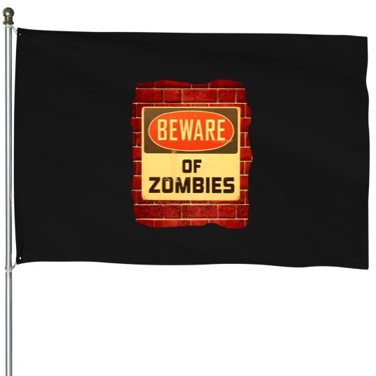 Discover zombie House Flags